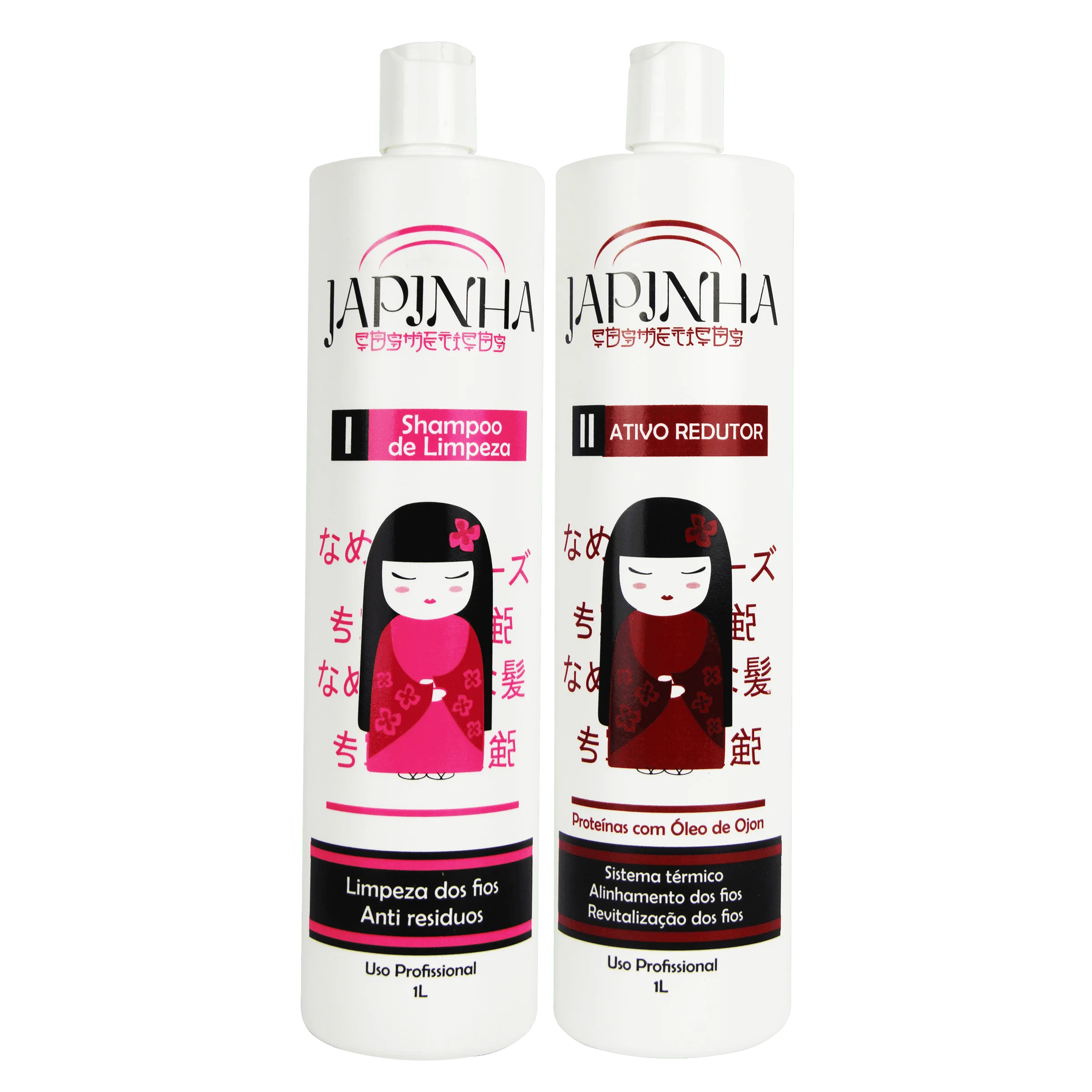 Kit Ativo Redutor Ojon + Shampoo Japinha 1L A Melhor Japonesa