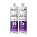 Kit Shampoo e Condicionador - Cachos Poderosos - Japinha Cosmeticos